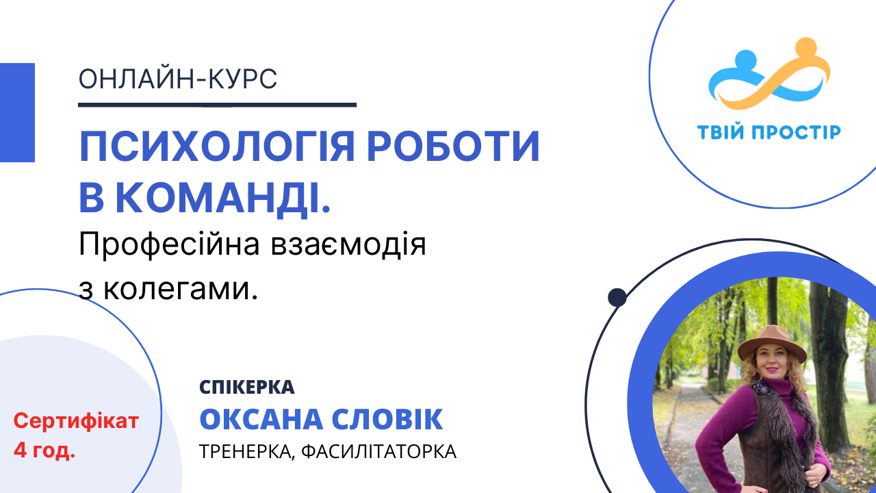 Психологія роботи в команді. Професійна взаємодія з колегами
