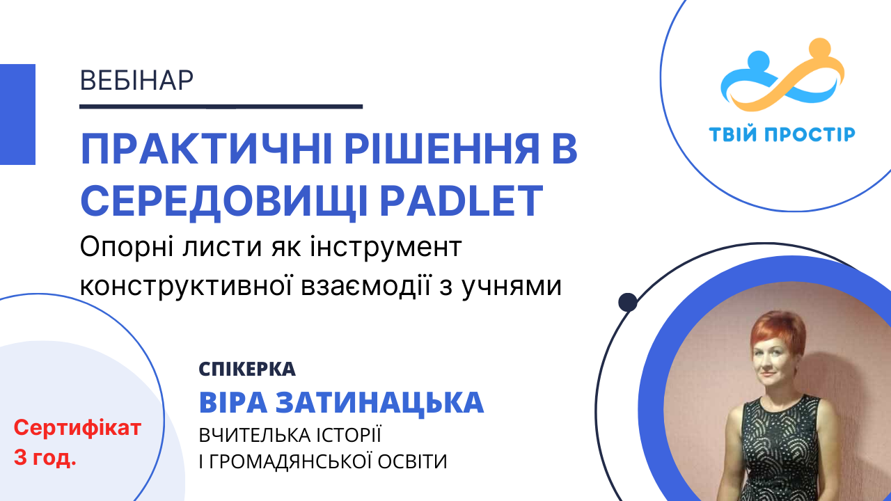 Опорні листи як інструмент конструктивної взаємодії з учнями. Практичні рішення в середовищі Padlet